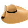 Wide Brim Beach Summer Sun FLOPPY STRAW HAT