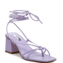 SPRUCE TIE UP BLOCK HEEL SANDALS