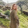 Crochet Medallion Tassel Kimono