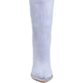 Ashipa Diamante Chain Detail Calf Boots