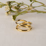 Architecture ring - gold