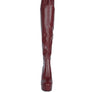 BUBBLE HIGH BLOCK HEELED OVER THE KNEE BOOTS
