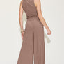 Basic Bae Full Size Ribbed Tank and Wide Leg Pants Set