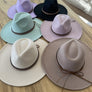 WIDE BRIM DANDY PANAMA HAT FOR WOMEN