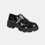 Forever Link Buckled Platform Lug Sole Loafers