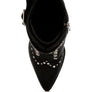 Punk Nomad Harness Detail Lace Up Boots
