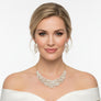 Bib Wedding or Event Gold and Pearl Rigid Necklace