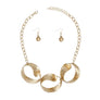 Chain Matte Gold Chunky Chain Modern Necklace