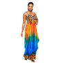 3XL Rainbow Cami Dress