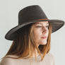 SUEDE VEGAN PANAMA HAT