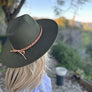 WIDE BRIM DANDY PANAMA HAT FOR WOMEN