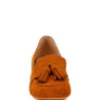 Aloha Tassels Detail Genuine Suede Loafers