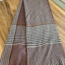 HOUNDSTOOTH PLAID SCARF