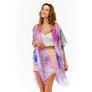 DIONA J MULTI COLOR PRINTED KIMONO ONE SIZE