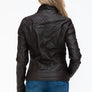 YMI Faux Layered Double-Zipper Jacket with Fuzzy Hood