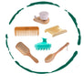 Bath Essentials Set. 6-Pack.