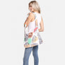 DIONA J FRUIT BEACH BAG AND TOWEL COMBO 2-IN-1 CONVERTIBLE BEACH TOWEL AND BAG