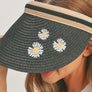 Dasiy Straw Visor Hats