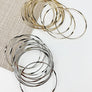 12PCS SET WIRE BANGLE BRACELET
