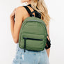 Fame Adjustable Strap Nylon Backpack Bag
