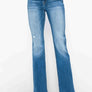 bytos Full Size Distressed High Rise Jeans with Pockets