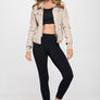 Coalition LA Double Zip Hooded Long Sleeve Jacket