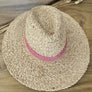 Braided Leaf Strap Embridery Straw Hat