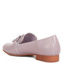 Merva Chunky Chain Leather Loafers