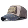 Washed Distressed Cotton Baseball Caps