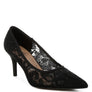 Masega Stiletto Heel Lace Pumps