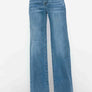 bytos Full Size High Rise Wide Leg Jeans with Pockets