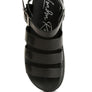 Belcher Faux Leather Buckle Detail Sandals