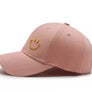 cotton multicolor adjustable smiley face embroider