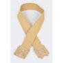 DIONA J DOUBLE BUCKLE PLUS SIZE STRAW ELASTIC BELT KHAKI