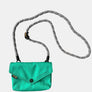 Himawari Solid Color Envelope Shape Crossbody Bag with Removable Strap