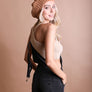 Boucle Rib Knit Beret