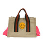 smile bucket cross bag- multi pocket Beige OS