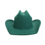 Cowboy Hat Green Felt Western Fashion Hat