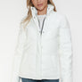 Snobbish Pocketed Zip Up Turtleneck Puffer Jacket