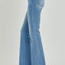 RISEN Full Size High Rise Button Fly Bootcut Jeans
