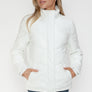 Snobbish Pocketed Zip Up Turtleneck Puffer Jacket
