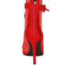 Cabernet Mesh & Microfiber Stiletto Boots
