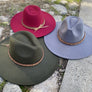 WIDE BRIM DANDY PANAMA HAT FOR WOMEN