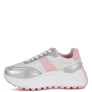 Koters Print Embroidery Detail Metallic Sneakers
