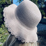 KIDS STRAW BUCKET SUN HAT