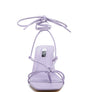 SPRUCE TIE UP BLOCK HEEL SANDALS