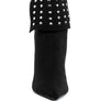 Piccini Stud Embellished Foldover Boots