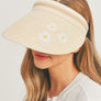 Dasiy Straw Visor Hats