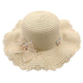 DIONA J KIDS STRAW HAT ONE SIZE COLOR ROSE