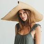 Wide Brim Beach Summer Sun FLOPPY STRAW HAT